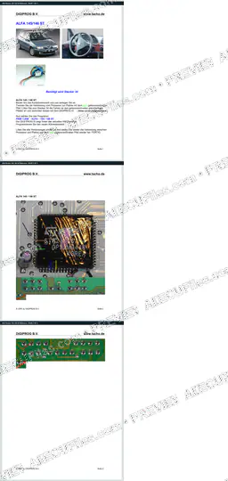 Watermarked preview of Alfa Romeo 145 146 St Reference