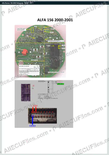 Watermarked preview of Alfa Romeo 156 2000 Reference