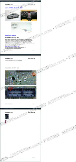 Watermarked preview of Alfa Romeo 156 Hc11 2002 Reference