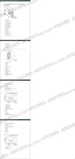 Watermarked preview of Audi Tt 1999 2006 Instrument Cluster Up To Vehicle Id No 8n Y 050 000 Reference
