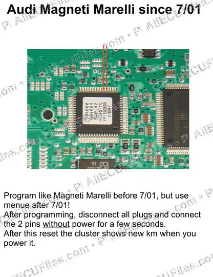 Watermarked preview of Automotive Audi Magneti Since 7 2001 Reference