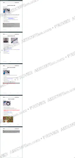 Watermarked preview of Automotive Audi Pages 025 029 Reference