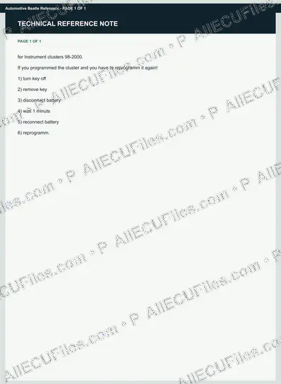 Watermarked preview of Automotive Beatle Reference