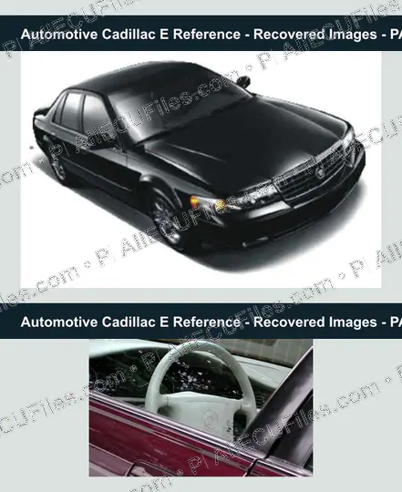 Watermarked preview of Automotive Cadillac E Reference