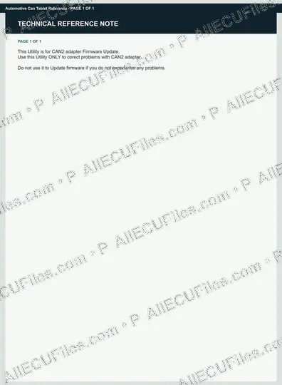 Watermarked preview of Automotive Can Tablet Reference