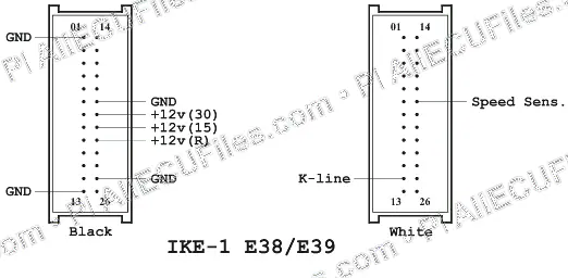 Watermarked preview of Automotive E38 E39 Reference