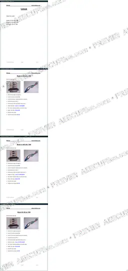 Watermarked preview of Automotive Lexus Reference