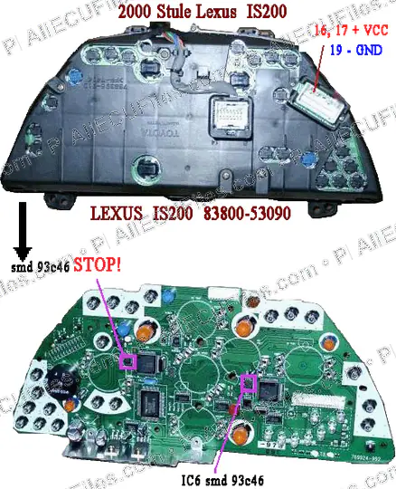 Watermarked preview of Automotive Lexus Is200 Reference