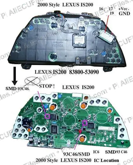 Watermarked preview of Automotive Lexus Is200 Reference