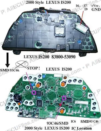 Watermarked preview of Automotive Lexus Is200 Reference