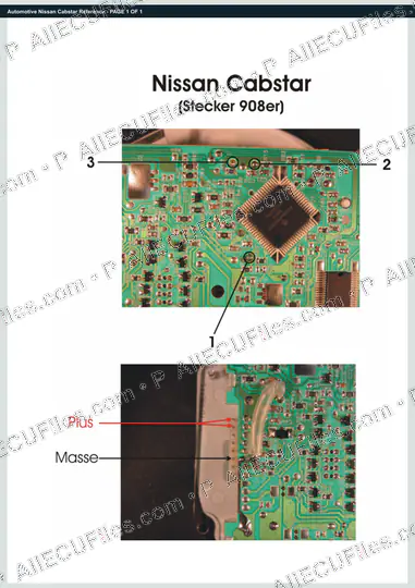 Watermarked preview of Automotive Nissan Cabstar Reference