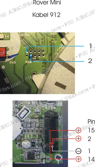 Watermarked preview of Automotive Rover MINI Cluster Reference