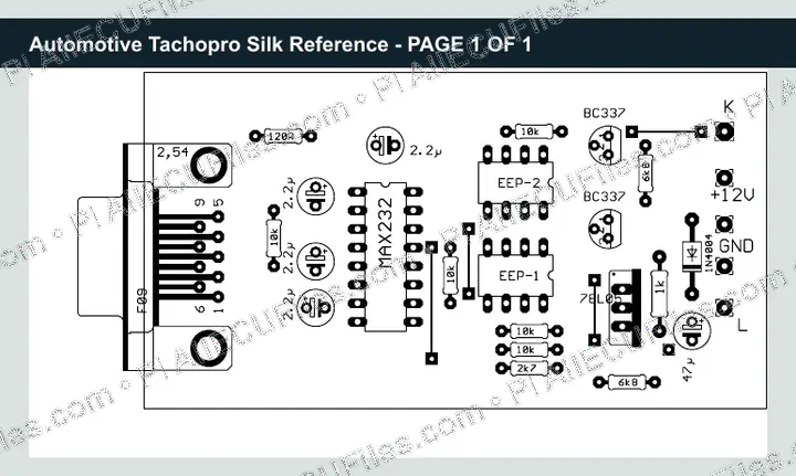 Watermarked preview of Automotive Tachopro Silk Reference
