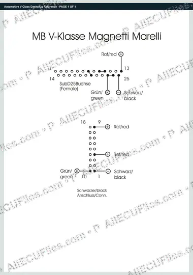 Watermarked preview of Automotive V Class Dashplug Reference