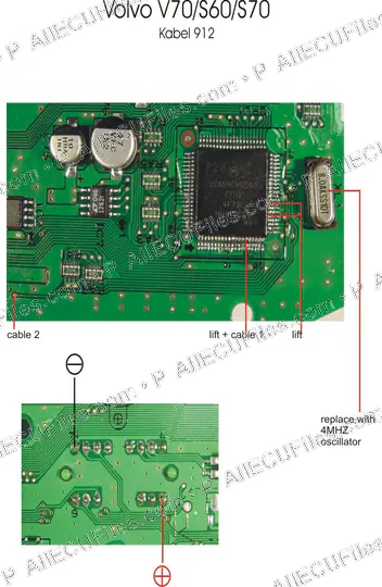 Watermarked preview of Automotive Volvo 912 80 Pin Reference