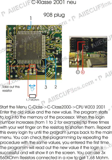 Watermarked preview of Automotive W203englisch Reference