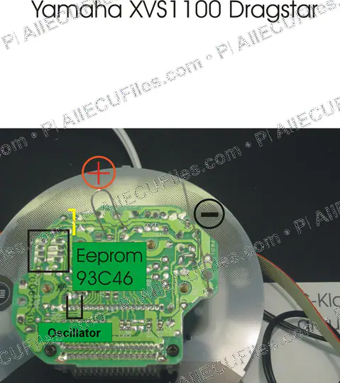 Watermarked preview of Automotive Yamaha Xvs1100 Dragstar Reference