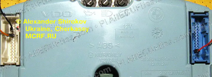 Watermarked preview of BMW 316 VDO Pinout Reference