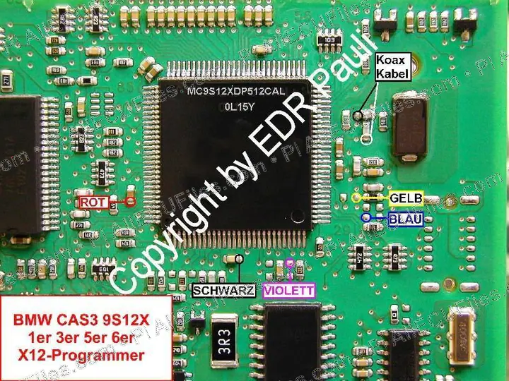 Watermarked preview of BMW Cas3 9s12 X Reference