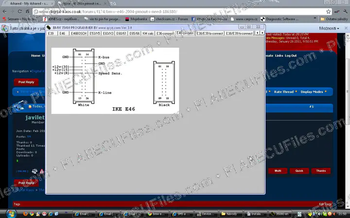 Watermarked preview of BMW E46 2004 Reference