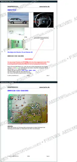 Watermarked preview of BMW Ews Reference