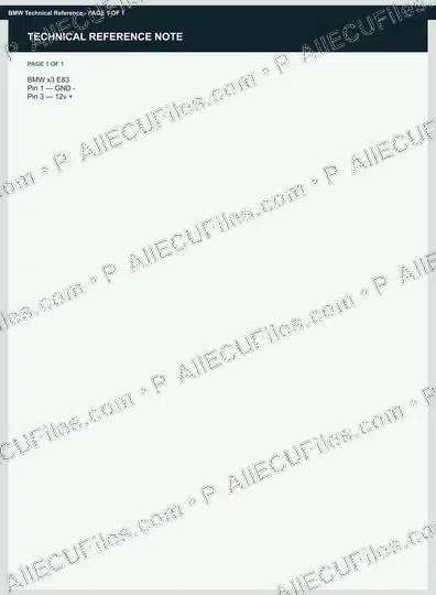 Watermarked preview of BMW Technical Reference