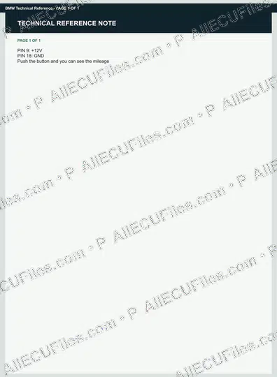 Watermarked preview of BMW Technical Reference