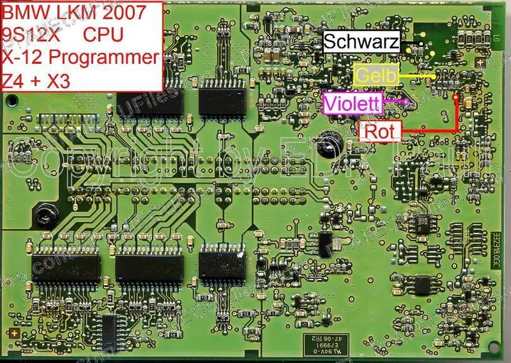 Watermarked preview of BMW X3 Z4 Lkm 9s12x Reference