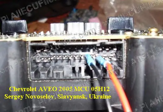 Watermarked preview of Chevrolet Aveo 2005 MCU 05h12 Reference