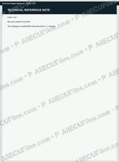 Watermarked preview of Chevrolet Odigies Reference