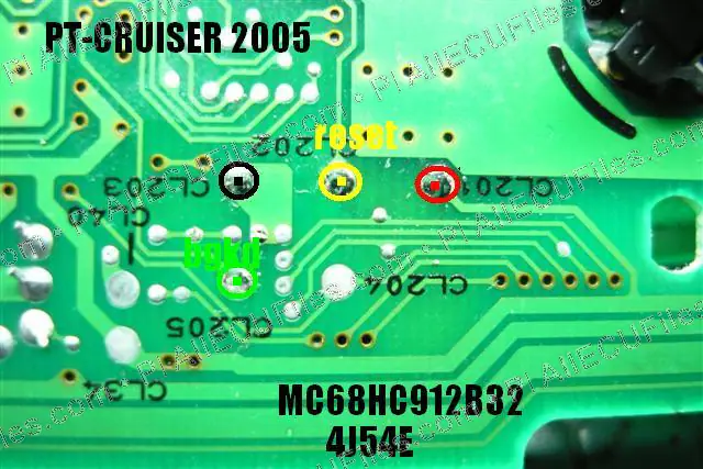 Watermarked preview of Chrysler Pt Cruiser 2005 Reference