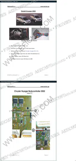 Watermarked preview of Chrysler Voyager 2002 Reference