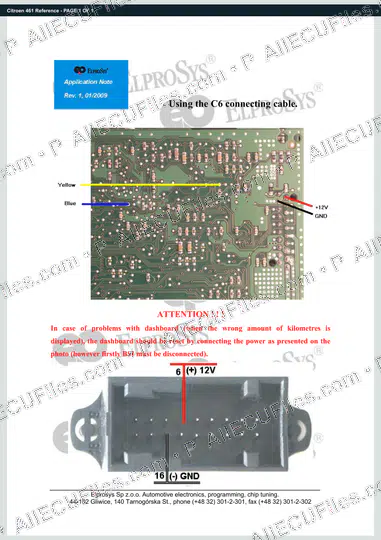 Watermarked preview of Citroen 461 Reference