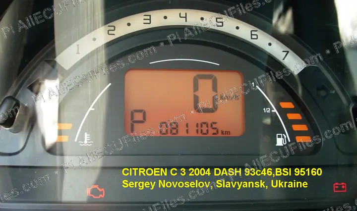 Watermarked preview of Citroen C3 2004 Reference