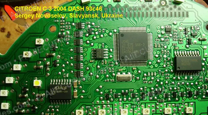 Watermarked preview of Citroen C3 2004 Dash Reference