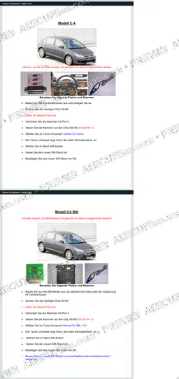 Watermarked preview of Citroen C4 Reference