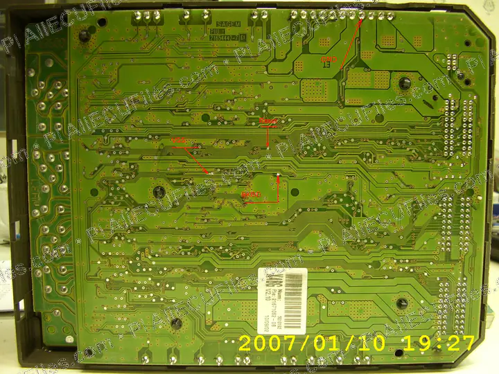 Watermarked preview of Citroen C5 BSI Sagem 2003y Reference