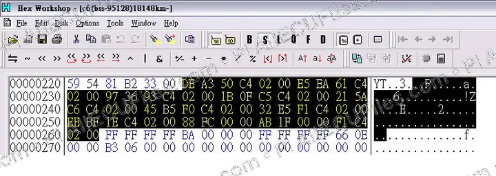 Watermarked preview of Citroen C6 BSI Pic 2009 Reference