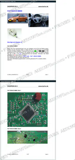 Watermarked preview of Fiat Bravo Mm08 Reference