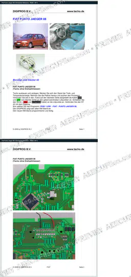 Watermarked preview of Fiat Punto Jaeger 08 O Drehzahlm Reference