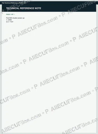 Watermarked preview of Fiat Technical Reference
