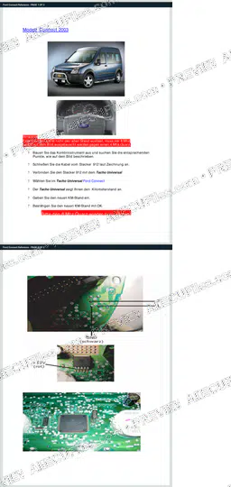 Watermarked preview of Ford Connect Reference