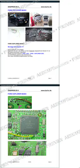 Watermarked preview of Ford Explorer 2003 Reference