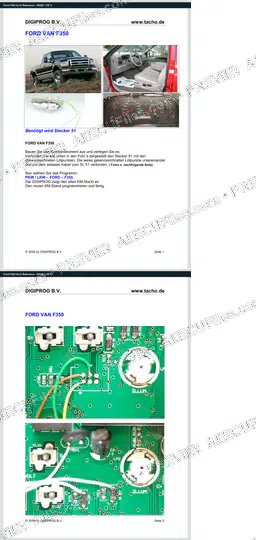 Watermarked preview of Ford F350 Hc12 Reference