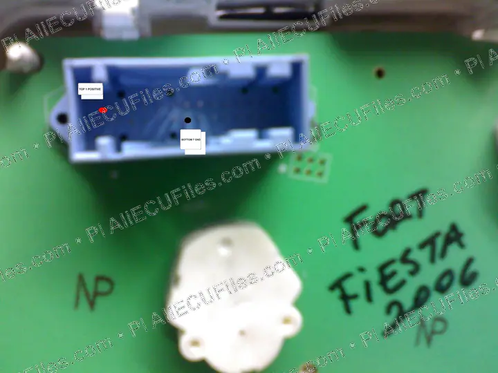 Watermarked preview of Ford Fiesta Dash Power Supply Connections Reference