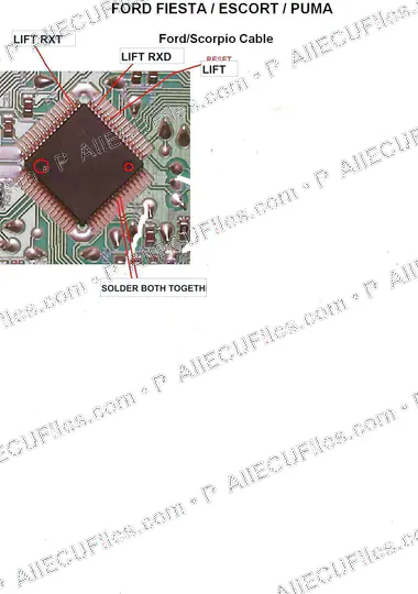 Watermarked preview of Ford Fiesta Processor Reference