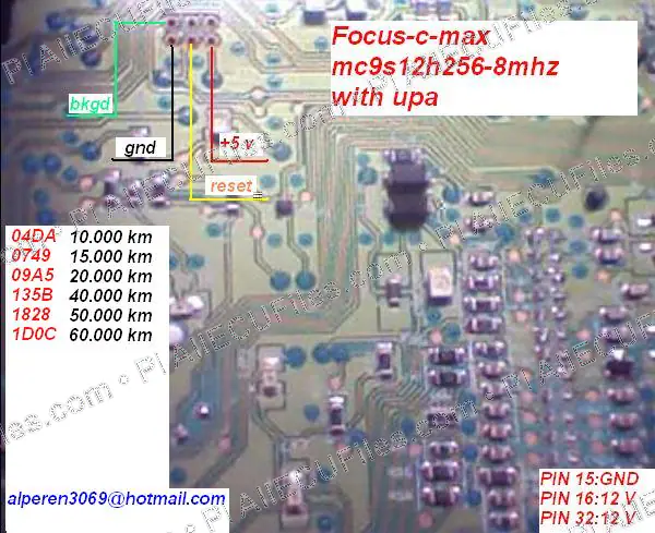 Watermarked preview of Ford Focus C Max Reference