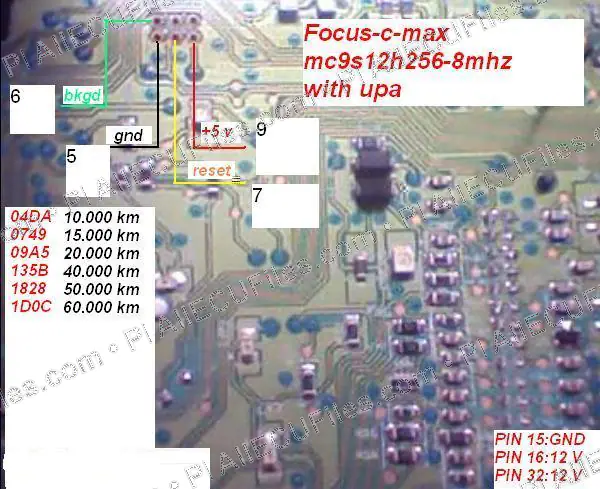 Watermarked preview of Ford Focus C Max Reference