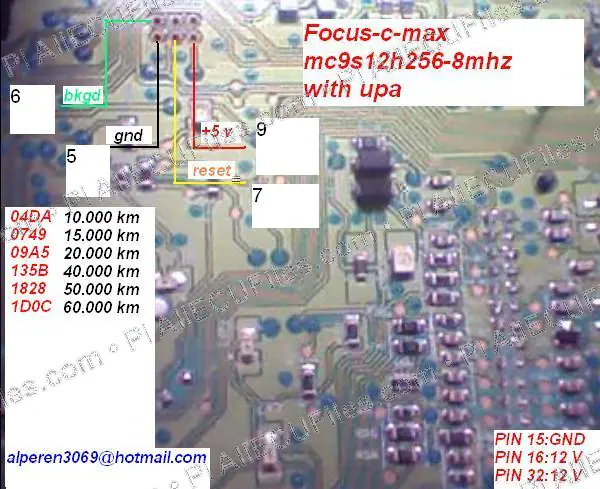 Watermarked preview of Ford Focus C Max Reference