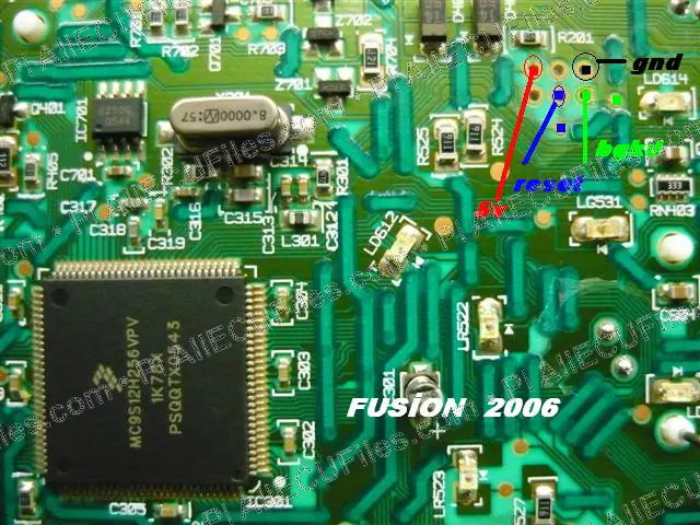 Watermarked preview of Ford Fusion 9s12h256 Connections UPA Reference